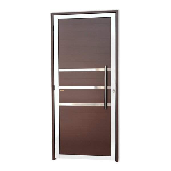 Porta Lambril Com Friso Com Puxador Super 25 210cm X 80cm Bri