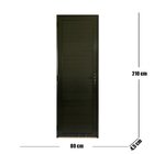 Porta Lambril Com Maçaneta Linha 25 210x80  Abertura Direita