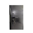 Porta Lambril Com Maçaneta Linha 25 210x90 Lado Direito Preto