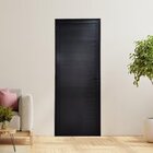 Porta Lambril Com Maçaneta Linha 25 210x90 Lado Esquerdo Preto