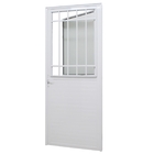 Porta Lambril Com Postigo Alumínio Branco 215x80x6cm Jap Cari