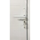 Porta Lambril De Alumínio 210 X 90cm Com Maçaneta Linha 25 La