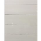 Porta Lambril De Alumínio Branco  2.10 X 0.70 X 0.045 Com Maç