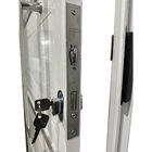 Porta Lambril De Alumínio Branco  2.10 X 0.80 X 0.045 Com Pux