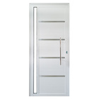 Porta Lambril De Alumínio Branco  2.10 X 0.80 X 0.045 Com Pux