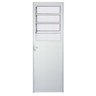 Porta Lambril De Alumínio Branco Basculante Cmc Classic - Lad