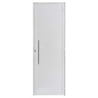 Porta Lambril De Alumínio Branco Com Puxador Hale Esquadrias