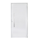 Porta Lambril De Alumínio Branco Com Puxador Linha 30 Roma La