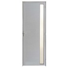 Porta Lambril De Alumínio Branco Com Visor Hale Esquadrias -