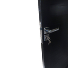 Porta Lambril De Alumínio Preto Com Maçaneta Premium Linha Ro