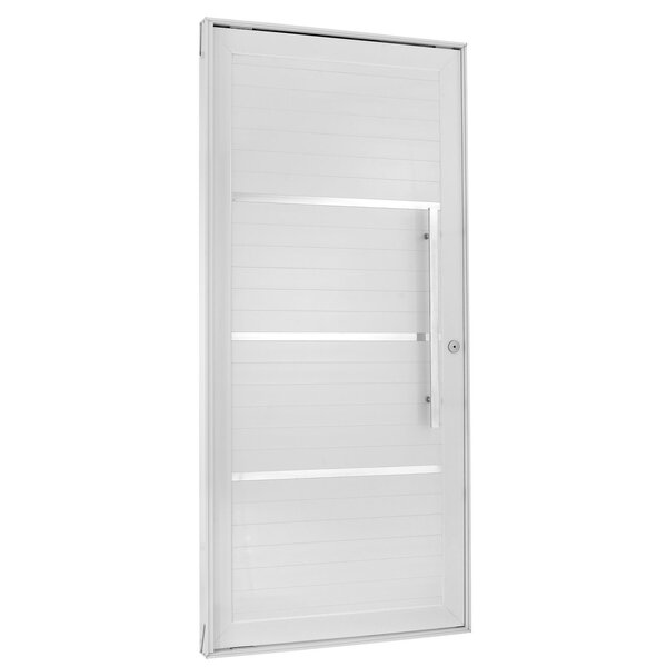Porta Lambril Pivotante Com Puxador E Friso Topsul 220x90cm E