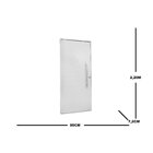 Porta Lambril Pivotante Com Puxador Esquerda Topsul 220x90cm