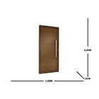 Porta Lambril Pivotante Com Puxador Topsul 220x100cm Esquadri