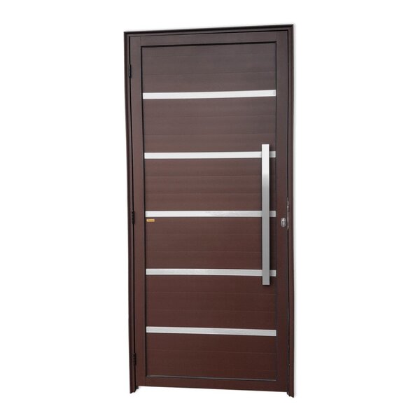 Porta Lambril Premium Com Puxador Super 25 210cm X 100cm Brim