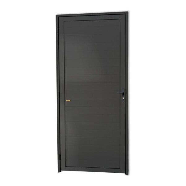 Porta Lambril Super 210cm X 100cm Brimak Cinza