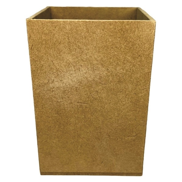 Porta Lápis Em Mdf Liso Cru 8x8x10cm - Decorss