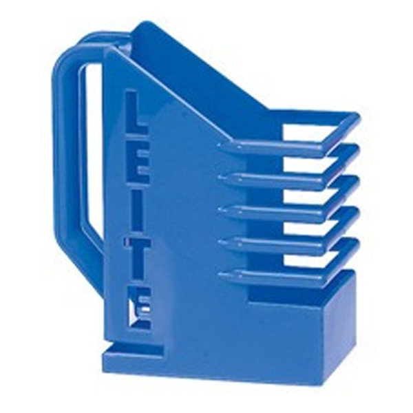 Porta Leite Quadrado Com Alça 7,5 X 15,4cm Em Plástico Azul