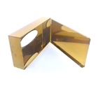 Porta-lenços De Papel De Aço Inox – Dourado By Fineza