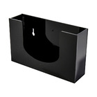 Porta Lenços Toalhas Umedecidas Parede Em Acrílico - Preto