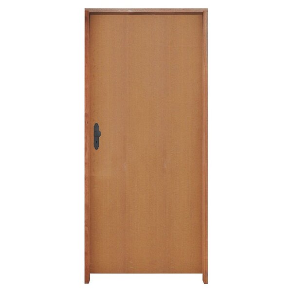 Porta Lisa Curupixa Batente Ecolológico 11 Fechadura 813/02 6