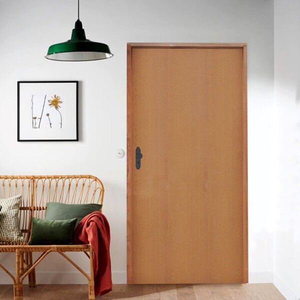 Porta Lisa Curupixa Batente Ecolológico 11 Fechadura 823/02 7