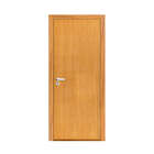 Porta Lisa Em Madeira Semi Sólida Verniz Mapaf 62cm X 210cm