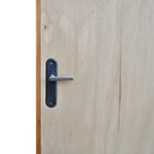 Porta Lisa Mescla 210x60 Batente 09 Cm Fechadura Alavanca Rod