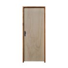 Porta Lisa Mescla 210x60 Batente 11 Cm Fechadura Externa Lado