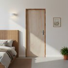 Porta Lisa Mescla 210x70 Batente 09 Cm Fechadura Alavanca Rod