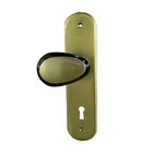 Porta Lisa Mescla 210x80 Batente 09 Cm Fechadura Interna Taco