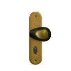 Porta Lisa Mescla 210x92 Batente 09 Cm Fechadura Externa Taco