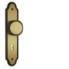 Porta Lisa Padrão Batente Ecológico 1 Fechadura 813/02 Oxidad