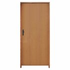 Porta Lisa Padrão Imbuia Batente Ecolológico 09 Fechadura 803