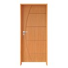 Porta Lisa Padrão Imbuia Belíssima 6 Batente Ecológico 14 Fec