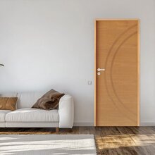 Porta Lisa Padrão Imbuia Concept 11 Batente Ecológico 11 Fech