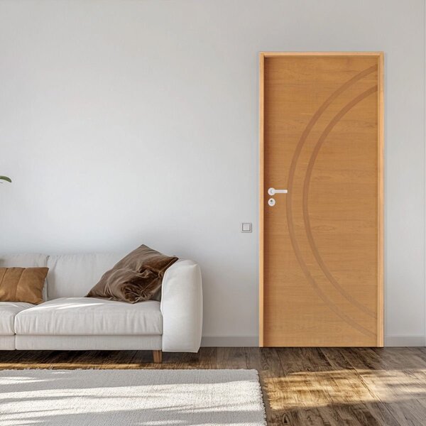 Porta Lisa Padrão Imbuia Concept 11 Batente Ecológico 11 Fech