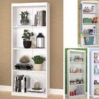 Porta Livros Armário Multiuso Com Prateleiras Lavanderia