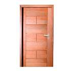 Porta Malta Em Madeira Maciça Angelim Uniqdoor  80cm X 210cm