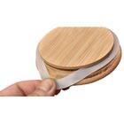 Porta Mantimento Vidro Borrossilicato Tampa Bambu 1 L - Dynas