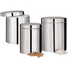 Porta Mantimentos 3 Peças - Euro Home - Inox