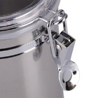 Porta Mantimentos Alimentos Hermético Em Inox Casa Kit C/4