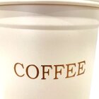 Porta Mantimentos Com Tampa Estilo Retrô 11x15cm Café