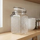 Porta Mantimentos Potes Herméticos Vidro De 1,330ml Kit 4pçs