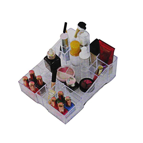 Porta Maquiagem Acrilico Organizador Separador Higiene Pessoal