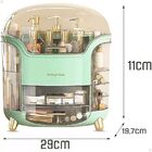 Porta Maquiagem Cosméticos Com 11 Divisões Em Acrílico Fumê