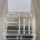 Porta Maquiagem De Acrílico Com Gavetas - Organizador Cosméti