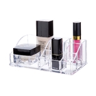 Porta Maquiagem Em Acrílico - 17,5 X 9,5 X 6,1cm