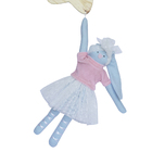 Porta Maternidade Estrela Com Coelha Tilda Bailarina