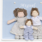 Porta Maternidade Quadro Luz De Led Família Com Bebê Menino