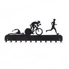 Porta Medalha Triatlo Masculino - Marrom